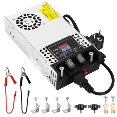 Nuoweide Netzteil DC 0-36V 16,6A 600W einstellbar mit LED-Anzeige
