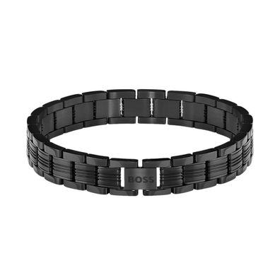 Boss Armband Herren Edelstahl Ionenplattiert schwarz 1580886