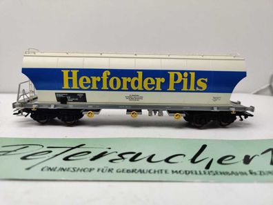 Märklin H0 AC 46328 / 4-Achser Kesselwagen / Herforder Pils / NEM / DB