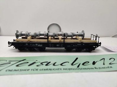 Märklin H0 AC 48675 / 965 323 / 6-Achser Schwerlastwagen / mit Ladegut Welle / NEM