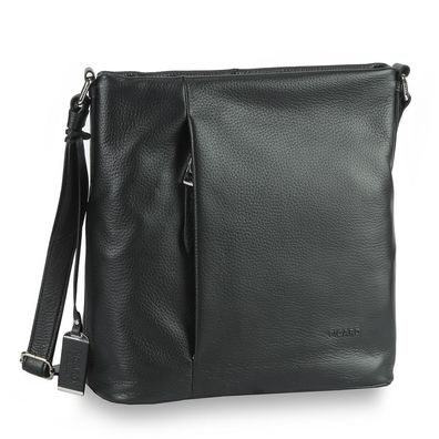 Picard Pure Schultertasche 9427, schwarz, Damen