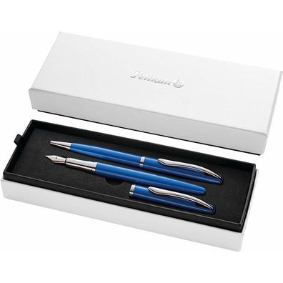 Geschenkset Jazz Noble Elegance saphire Füller + Kugelschreiber