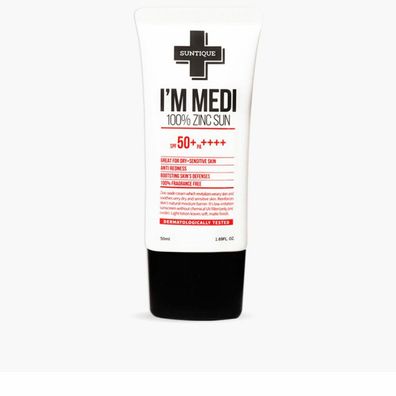 Suntique I'm Medi 100 Zinc Sun Spf50 50ml