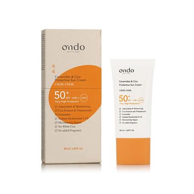 36.5 CHOK-CHOK Ceramide & Cica schützende Sonnencreme SPF 50+ 50ml