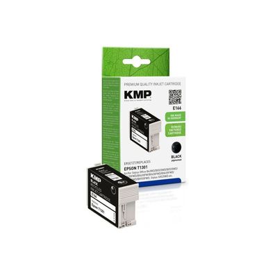 KMP E166 schwarz Tintenpatrone ersetzt EPSON 13 XL / T1301 XL