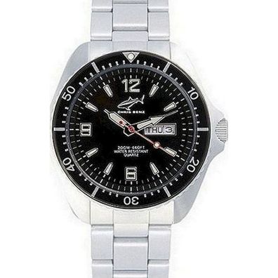 Chris Benz Uhr Taucheruhr One CBO-S-MB-SW