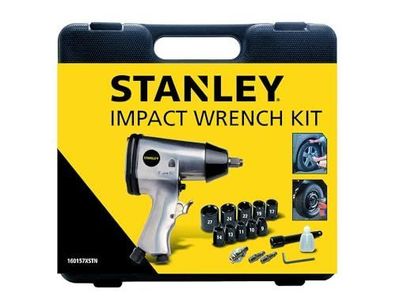 Stanley 160157XSTN Schlagschrauber Set mit 10 Stecknüssen