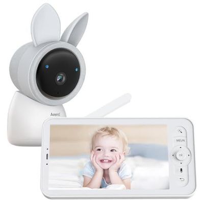 ARENTI AINanny 2K UHD Babyphone mit 5-Zoll-LCD und Auto-Tracking