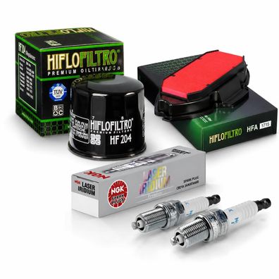 Wartungssatz Ölfilterset Zündkerzen spark splug passt an Honda Nc 750 X 14-22