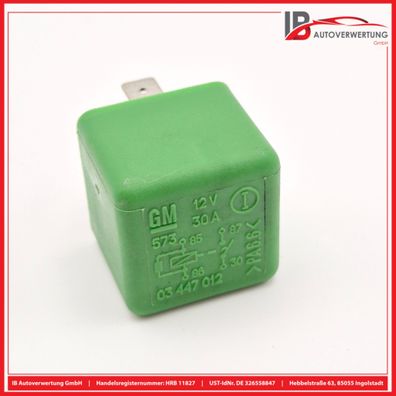 Relais Kraftstoffpumpe Original 03447012 OPEL ZAFIRA A F75 2.2 16V GM