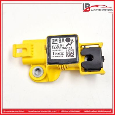 Sensor für Airbag Crashsensor 24460761 OPEL ASTRA H L48 1.4 TEMIC