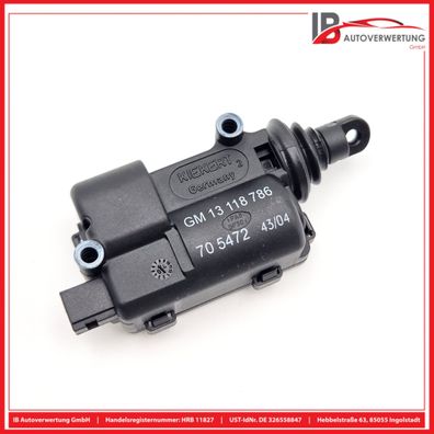 Tankdeckelschloss Original 13118786 OPEL ZAFIRA A F75 2.2 16V GM