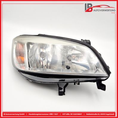 Scheinwerfer rechts Halogen 89100055 OPEL ZAFIRA A F75 2.2 16V VALEO