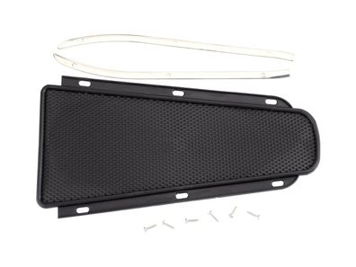 CIF Fußmatte inklusive Leisten und Schrauben (6 St schwarz