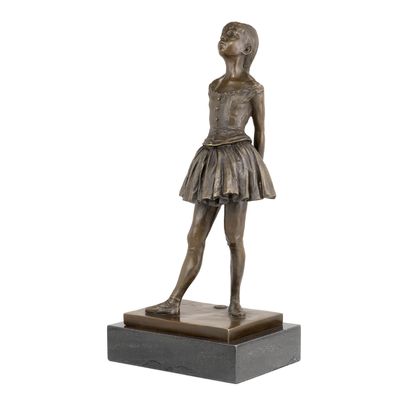 Moritz Bronzefigur Ballett Tänzerin Höhe 38 cm 5,5 kg Skulptur Statue Antik
