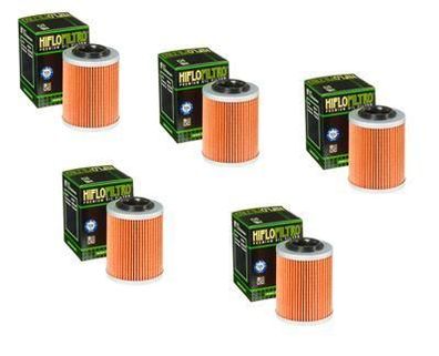 5x Hiflo HF152 Ölfilter oilfilter passt an Aprilia Rsv 1000 R 04-09 Outlander