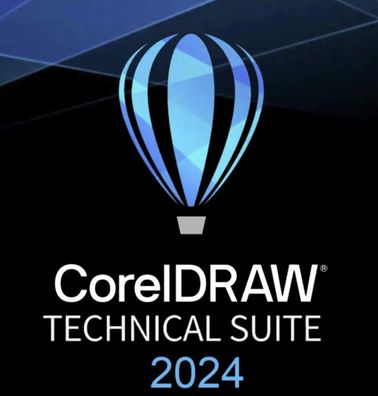 CorelDRAW Technical Suite 2024 (Windows) Versand per E-Mail CorelDraw Kein Abo Corel