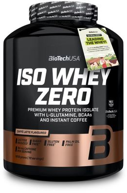 BioTech USA Iso Whey Zero, 454 g Beutel