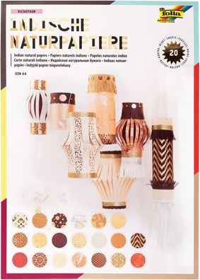 Folia Naturpapier Block "Colours of India" Rajasthan
