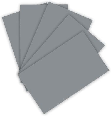folia 6122/4/84 - Tonkarton 220 g/m², Bastelkarton in steingrau, DIN A4, 100 Blatt, a