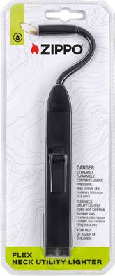Zippo Flex Neck Utility Lighter schwarz Butangas