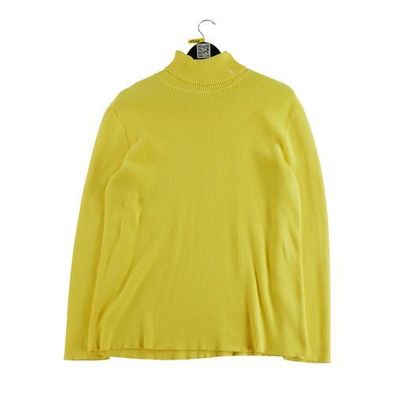Lauren Ralph Lauren Damen Rollkragenpullover Gelb Größe 3XL #QWE1327