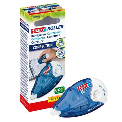 tesa Roller Korrigieren ecoLogo, Nachfüllroller 8,4mm ( HFB )