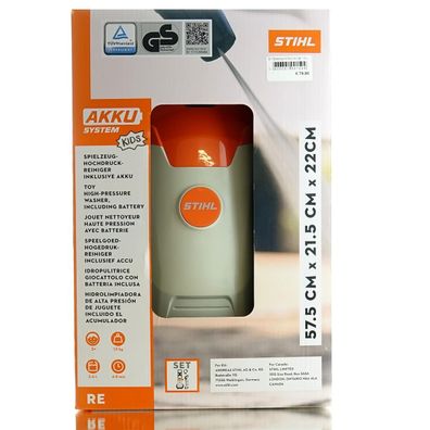 STIHL® Kinder Spielzeug Hochdruckreiniger inkl. Akku - 0421 600 0145