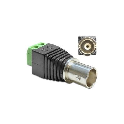 Adapter Delock Terminalblock 2Pin -> BNC Buchse