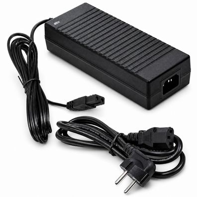 L46C Netzadapter 230V AC auf 12V DC 10A, Stromwandler für Auto-Kühlbox, 2-polige