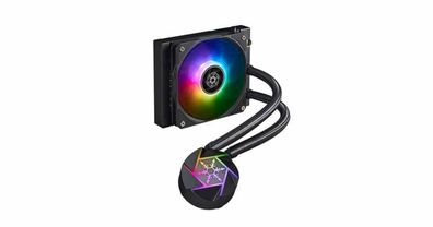 SilverStone Vida 240 Slim AIO CPU-Wasserkühlung ARGB für Intel und AMD