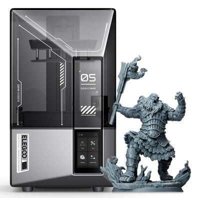 Elegoo Mars 5 Ultra 9K Resin 3D-Drucker 150 mm/h Auto-Leveling WLAN