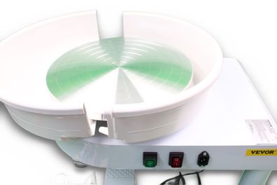 VEVOR Töpferscheibe elektrisch 450 W 350 mm 0-300 U/min mit 16 Werkzeugen