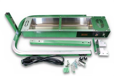 VEVOR Speisenwärmer 750 W Wärmebrücke 635x380x540 mm Pommes-Wärmer Edelstahl