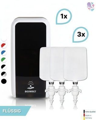 SET: Desinfektionsspender SENSOR, + 3x 1-L Haut- und Händedesinfektion