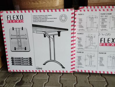 Corbetta Klapptisch Gestell verstellbar Flexo 2