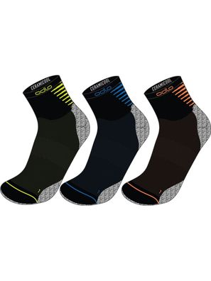 Odlo Socken Socks Quarter Ceramicool Quarter 3-Pack 798270