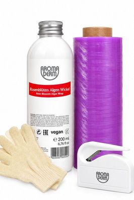 STYX AROMA DERM Body Wrapping Komplettset 4-tlg. Algen Wickel Folie Zubehör
