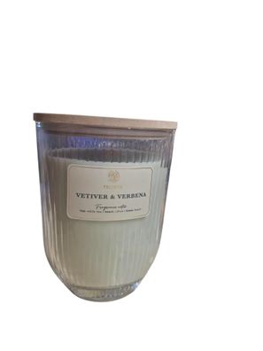 Treewick XL Duftkerze Vetiver & Verbena mit Holzdocht