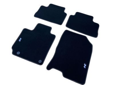 Original Hyundai N Fussmatten Velours schwarz Kona OS Teppich Stoff N-Line Sport