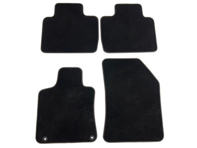 Original GT-Line Fußmatten Velours schwarz Peugeot 508 II Teppich Stoff Textil