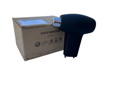 Original VW Griff Wählhebel Automatik Touareg 1 7L Schalthebel schwarz Leder 3D