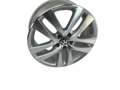 Original 1x VW Alufelge Davenport Felge 18 Zoll 7Jx18 ET43 Tiguan 1 5N Silber OE