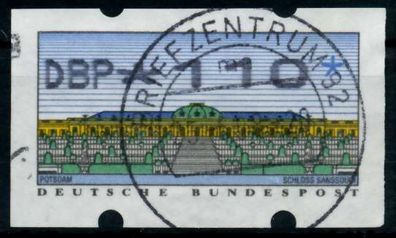 BRD ATM 1993 Nr 2-2.1-0110 zentrisch gestempelt X974306