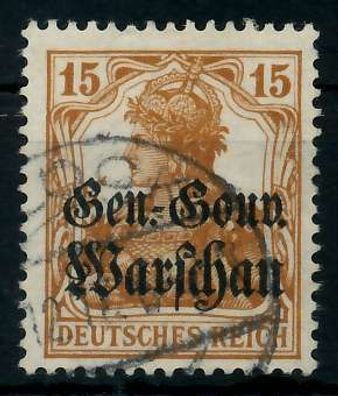 BES 1WK D-POST IN POLEN Nr 11 gestempelt X7769F2