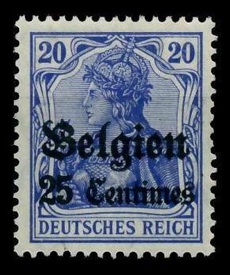 BES. 1WK Landespost Belgien Nr 4II postfrisch X779766