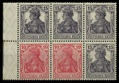 D-REICH Heftchenblatt Nr HB21aaA ungebraucht HB X7925F2