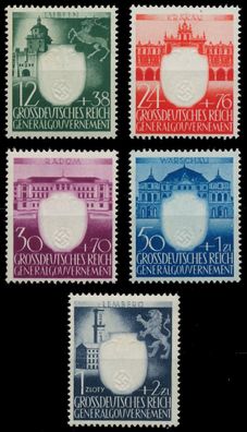 Generalgouvernement 1943 Nr 105-109 postfrisch X9F693E