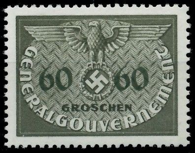 Generalgouvernement DIENST Nr 11 postfrisch X9F6976