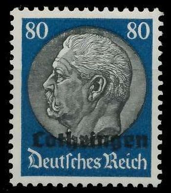 BES. 2WK Lothringen Nr 15 postfrisch X9F69DA